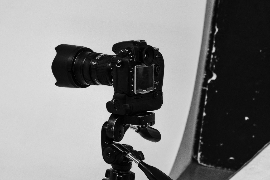 camera on tripod