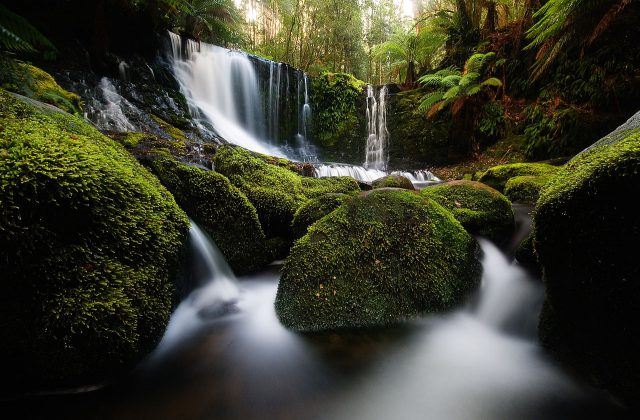 waterfall - use of ND filter