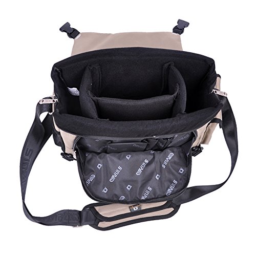 Yaagle Oxford Waterproof Anti-Shock DSLR Gadget Camera Bag