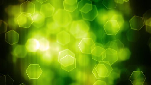 hexagonal bokeh