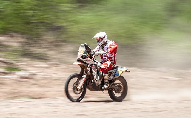 motorcycling race
