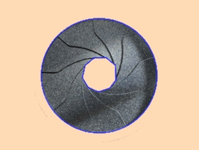 aperture with 9 blads