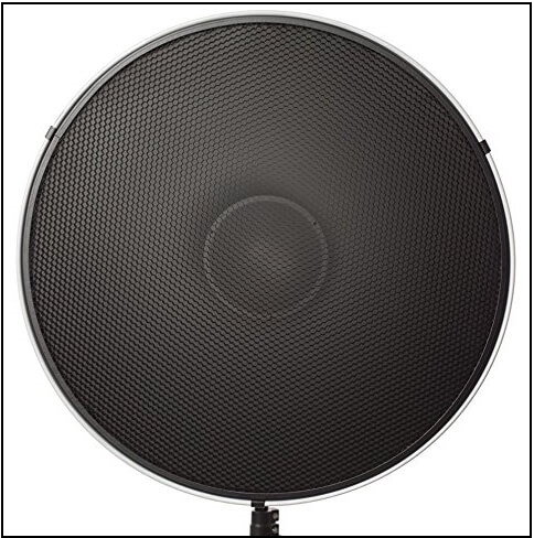 Fovitec StudioPRO Photography Strobe Lighting Monolight Honeycomb Grid for 22" Beauty Dish - 75 degrees