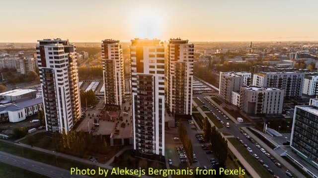 cityscape - wide angle
