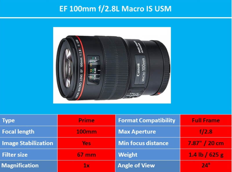 EF 100mm f2.8L Macro IS USM