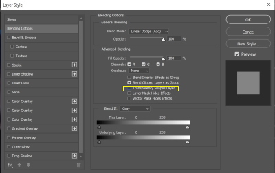 Create Light Effect in Photoshop