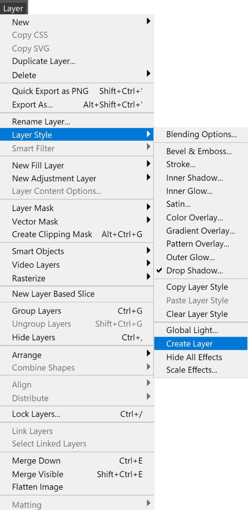 Create Real Shadow in Photoshop