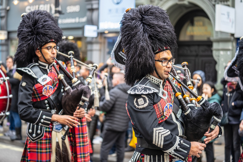 London Chinatown. Chinese New Year Celebrations.